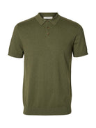 SLMBERG Polo maille manches courtes Kalamata Melange – Selected Homme | Appart 17