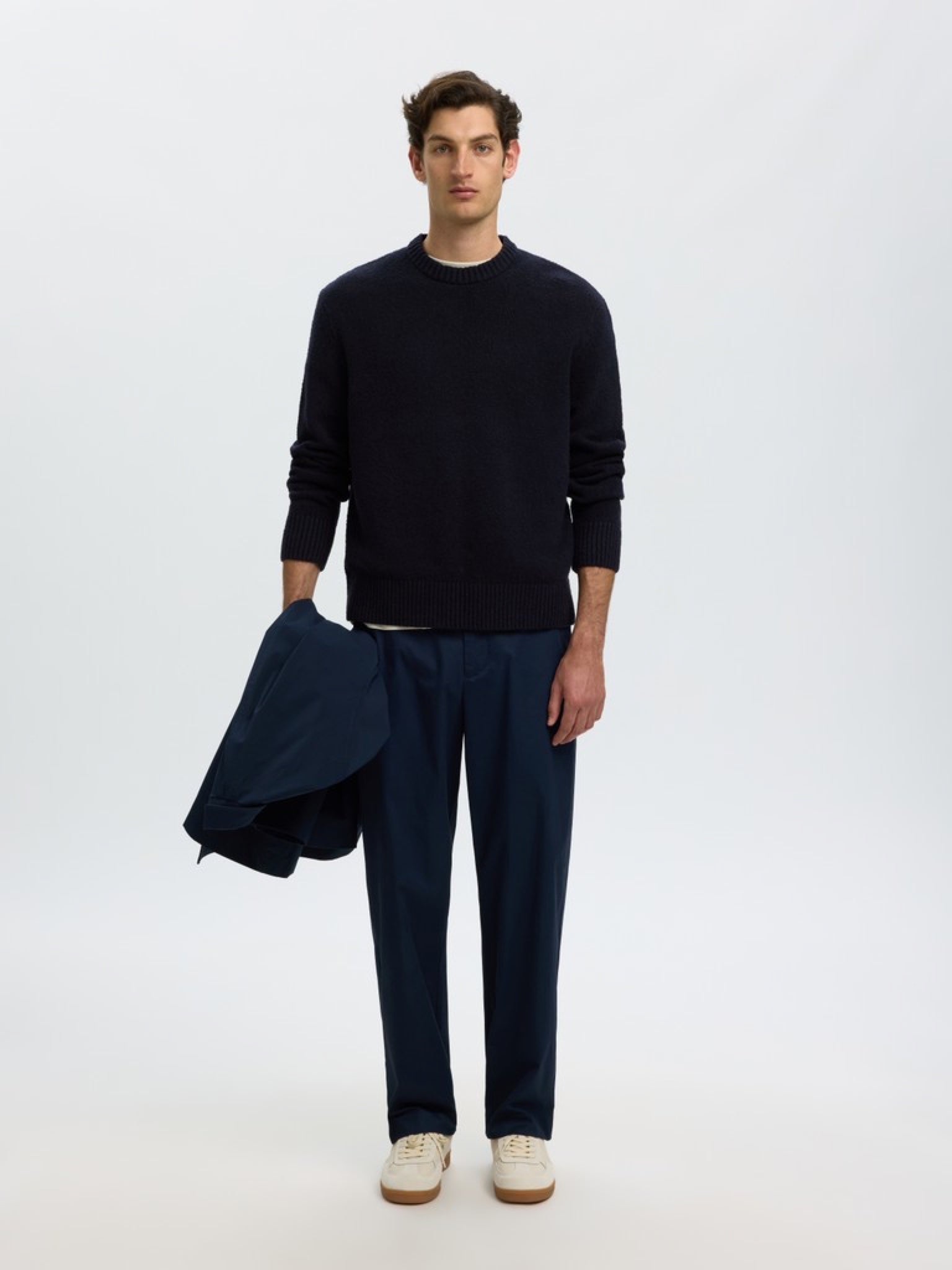 SLMALEX Pull — Oatmeal & Navy Blazer | Appart 17