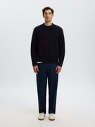 SLMALEX Pull — Oatmeal & Navy Blazer | Appart 17