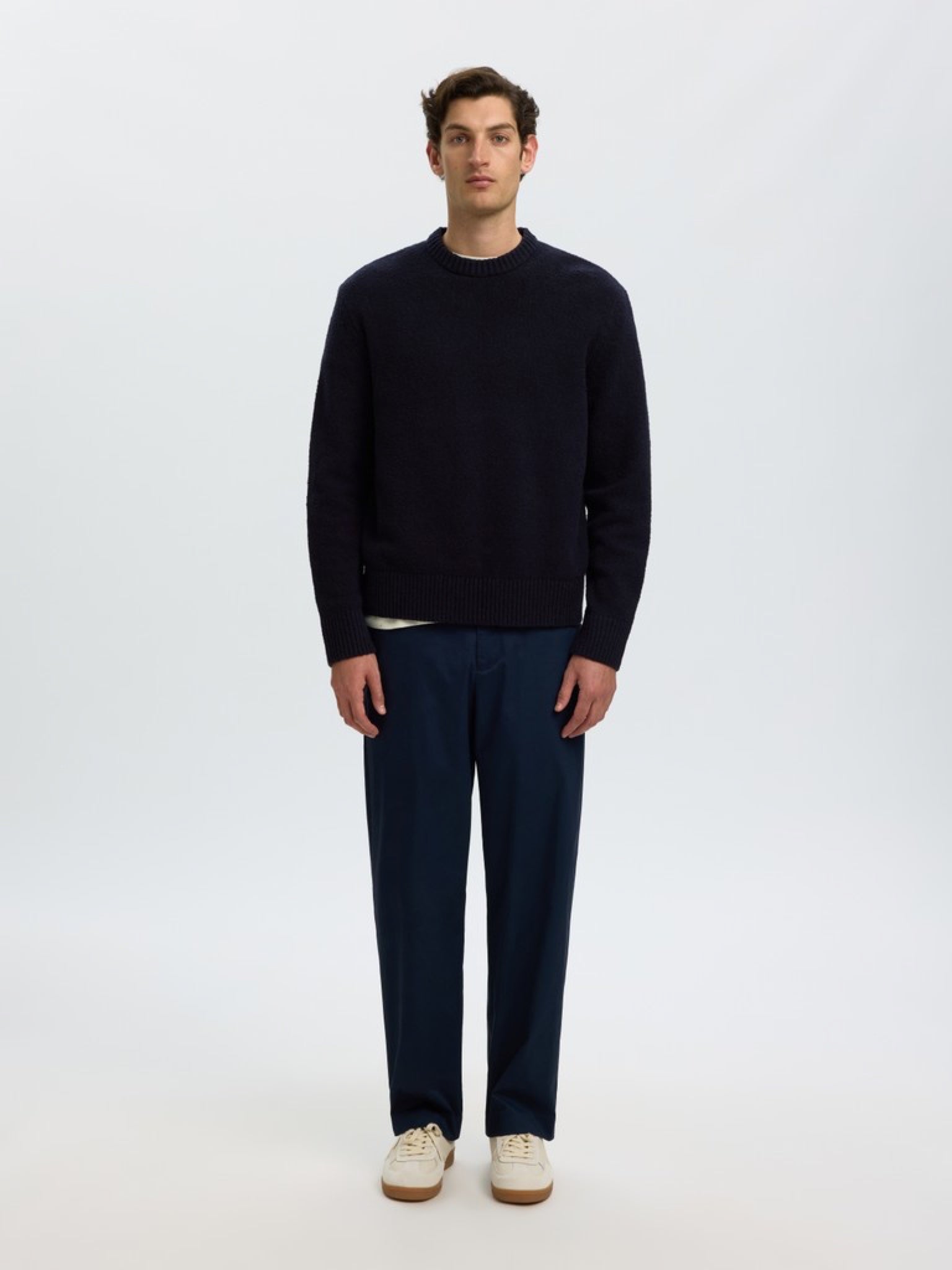 SLMALEX Pull — Oatmeal & Navy Blazer | Appart 17