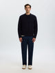 SLMALEX Pull — Oatmeal & Navy Blazer | Appart 17