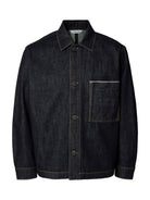 SLMREGULAR Veste — Dark Blue Denim | Appart 17