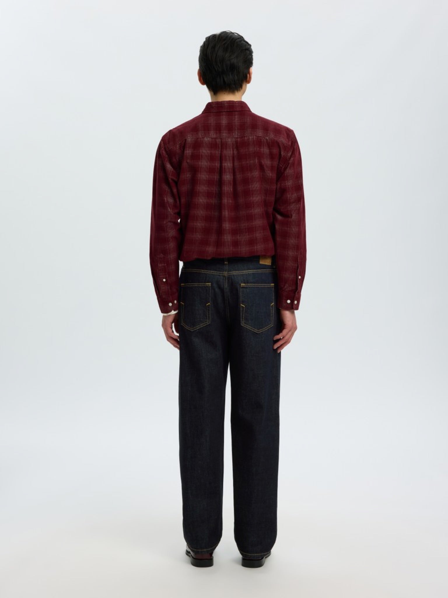 SLM220-LOOSE Jean — Dark Blue Denim | Appart 17
