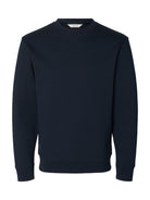 SLMTOM Sweat-shirt col rond doux Sky Captain – Selected Homme | Appart 17