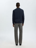 SLMTOM Sweat-shirt col rond doux Sky Captain – Selected Homme | Appart 17