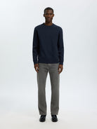 SLMTOM Sweat-shirt col rond doux Sky Captain – Selected Homme | Appart 17
