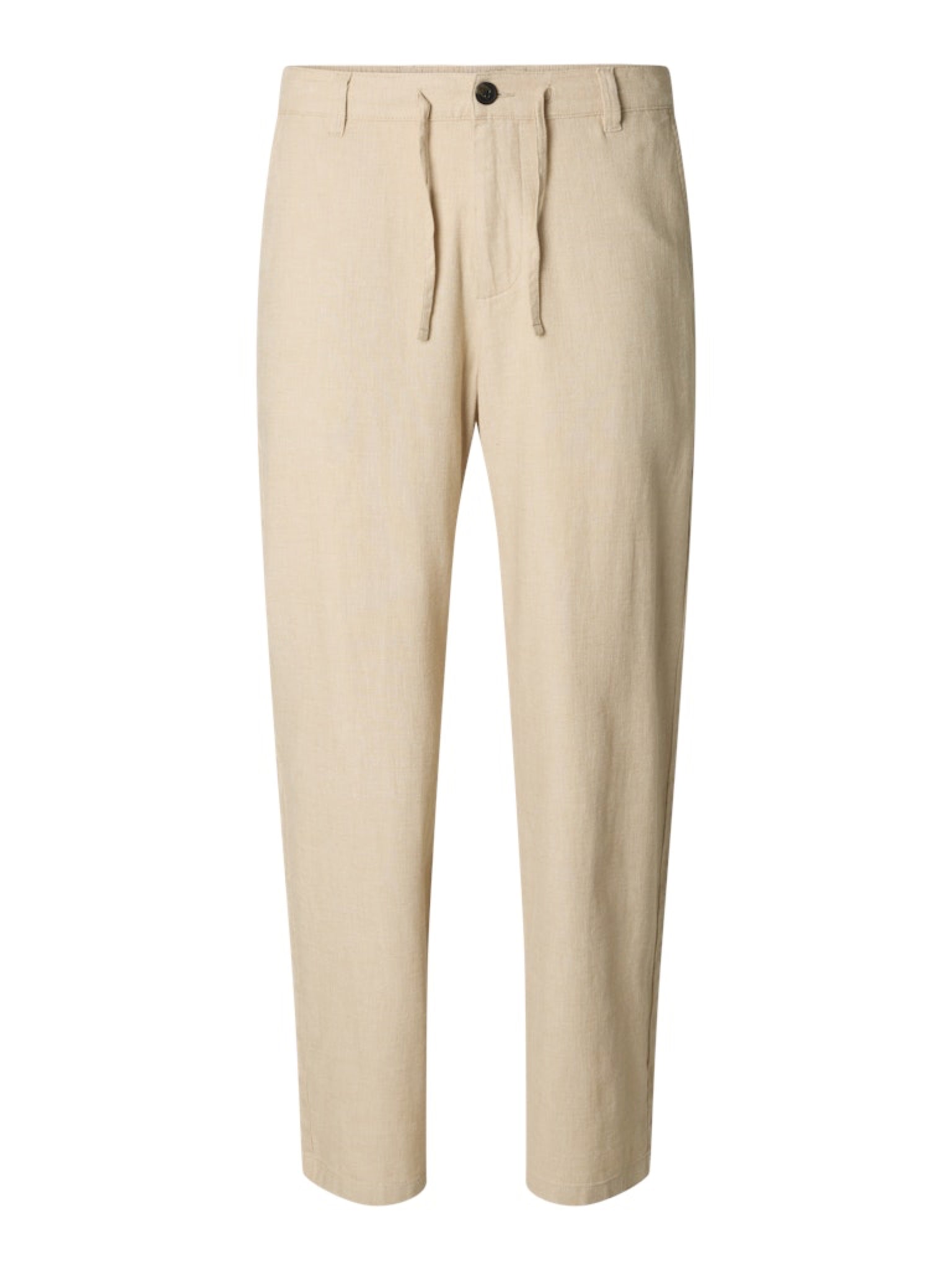 SLM220-LOOSE Pantalon en lin coupe loose Incense – Selected Homme | Appart 17