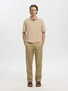 SLHMATTIS SS LINEN BLEND STRUC POLO NOOS - SELECTED-MEN_Springsummer_4992546_16101575_6.jpg