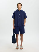 SLHREGSTUART SEERSUCKER SHORTS - SELECTED-MEN_Springsummer_4998356_16101369_6.jpg