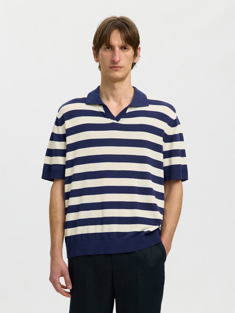 SLHTORINO SS KNIT RELAXED OPEN POLO - SELECTED-MEN_Springsummer_5038273_16101372_2.jpg
