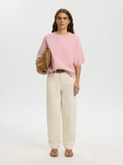 SLFKAMMA 2/4 KNIT O-NECK - SELECTED-WOM_All-year_4870451_16099461_6.jpg