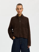 SLWSIA Cardigan — Tawny Port & Delicioso Melange | Appart 17
