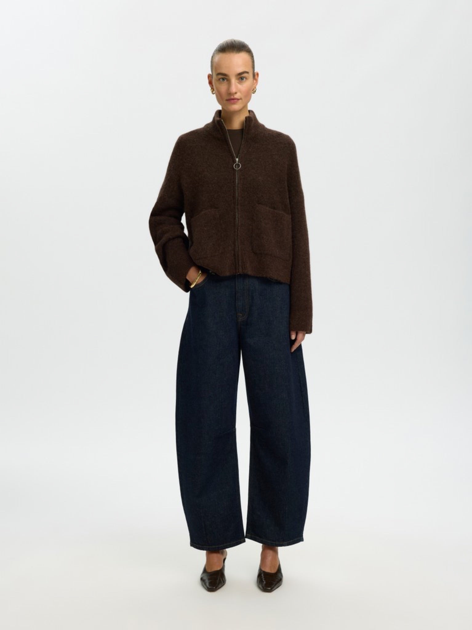 SLWSIA Cardigan — Tawny Port & Delicioso Melange | Appart 17
