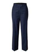 SLFSTRAIGHT Pantalon droit taille haute Dark Sapphire – Selected Femme | Appart 17