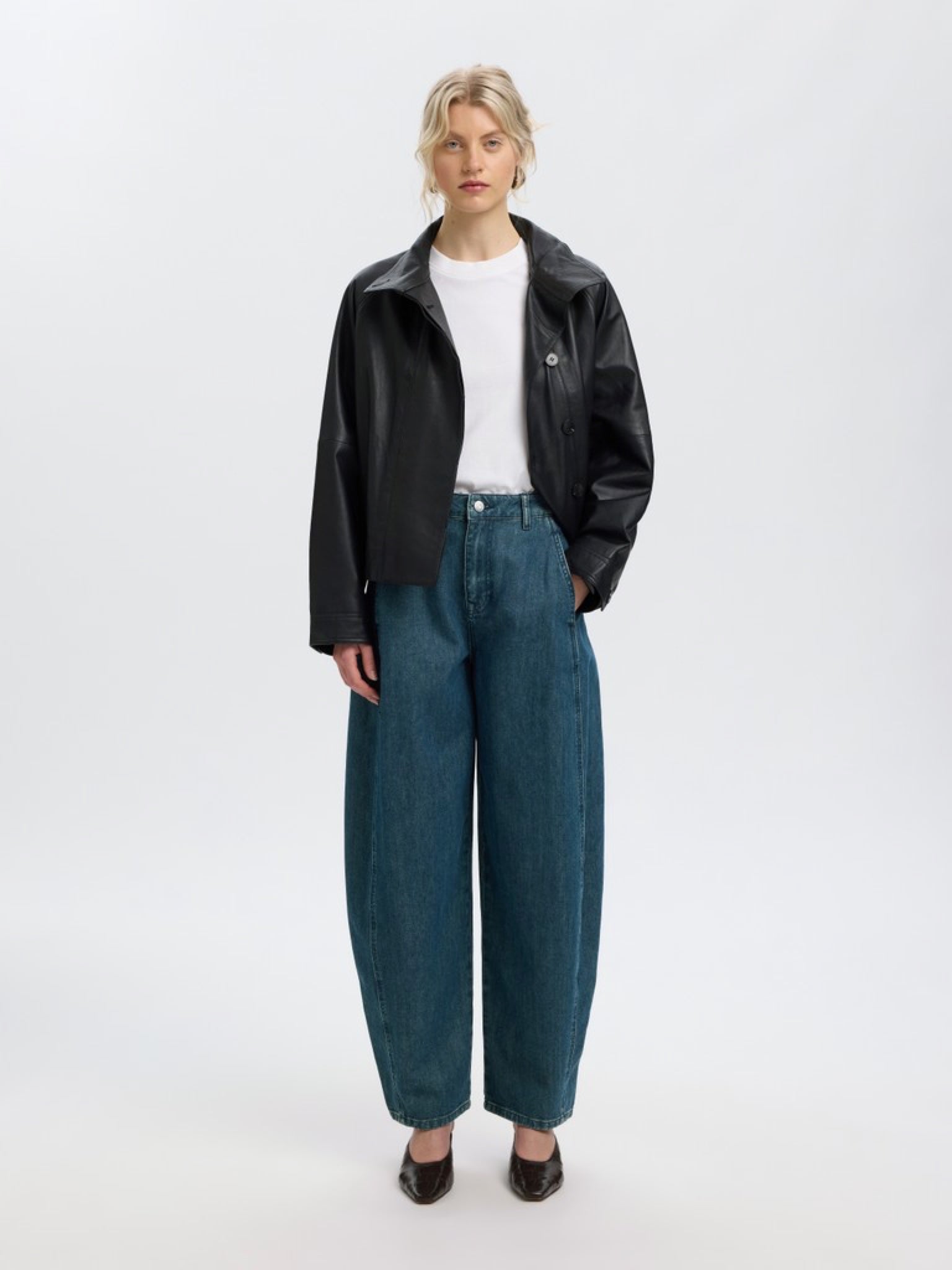 SLWBARREL Jean — Medium Blue Denim | Appart 17