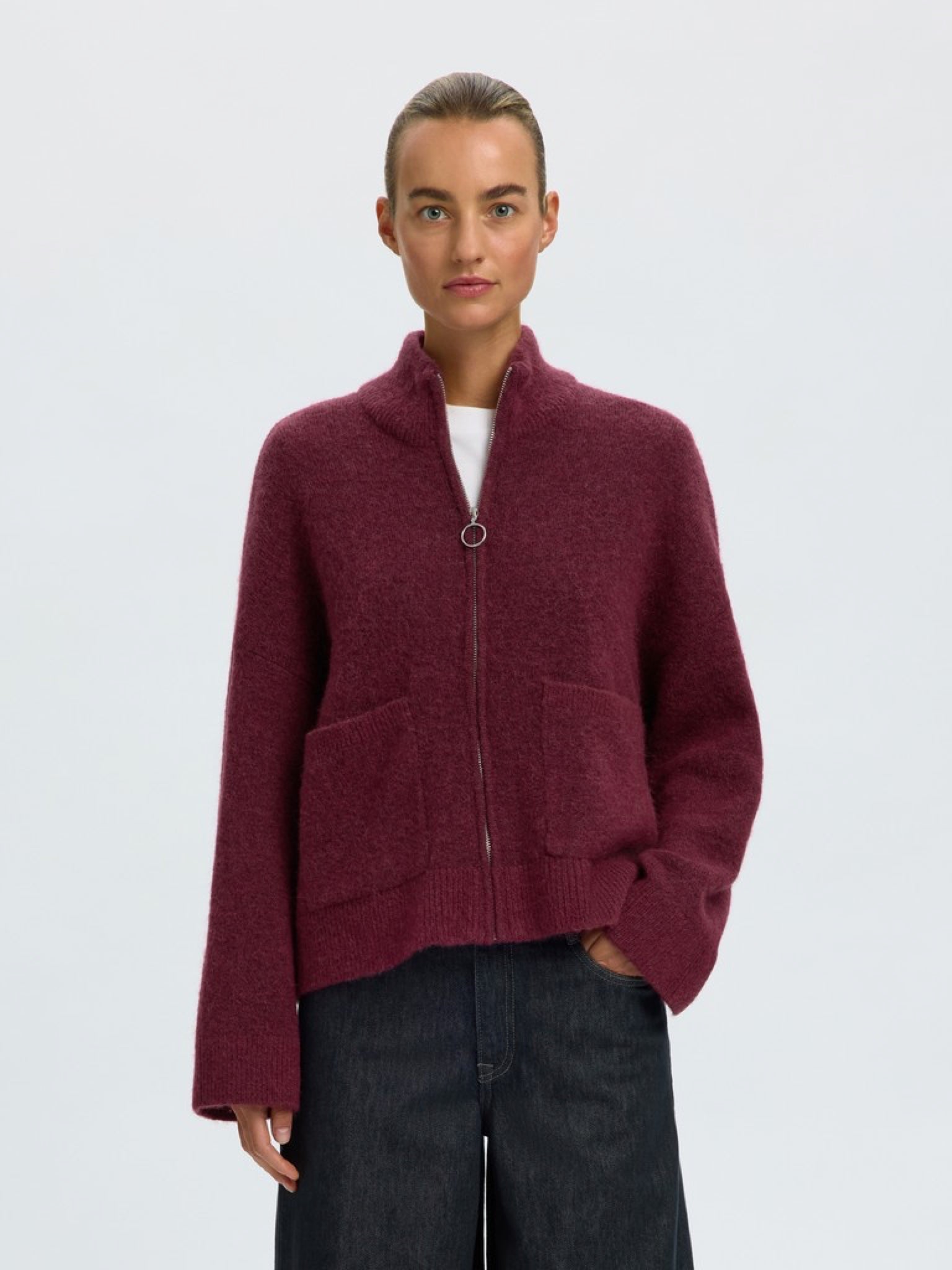 SLWSIA Cardigan — Tawny Port & Delicioso Melange | Appart 17
