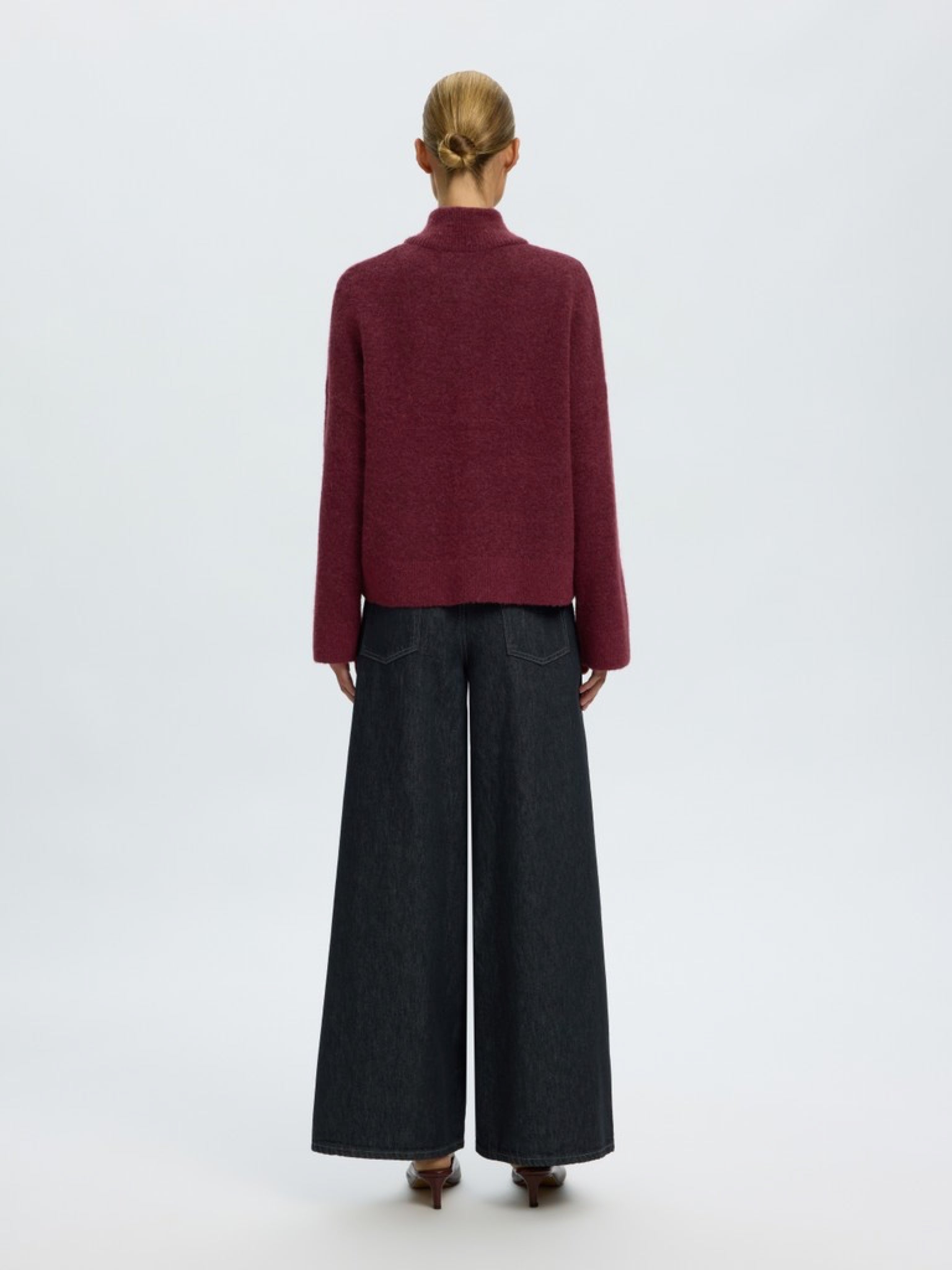 SLWSIA Cardigan — Tawny Port & Delicioso Melange | Appart 17