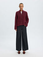 SLWSIA Cardigan — Tawny Port & Delicioso Melange | Appart 17