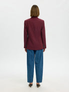 Selected SLWRITA Blazer Tawny Port | Appart 17