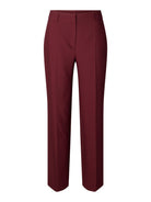 SLWRITA Pantalon — Tawny Port Melange | Appart 17