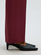 SLWRITA Pantalon — Tawny Port Melange | Appart 17