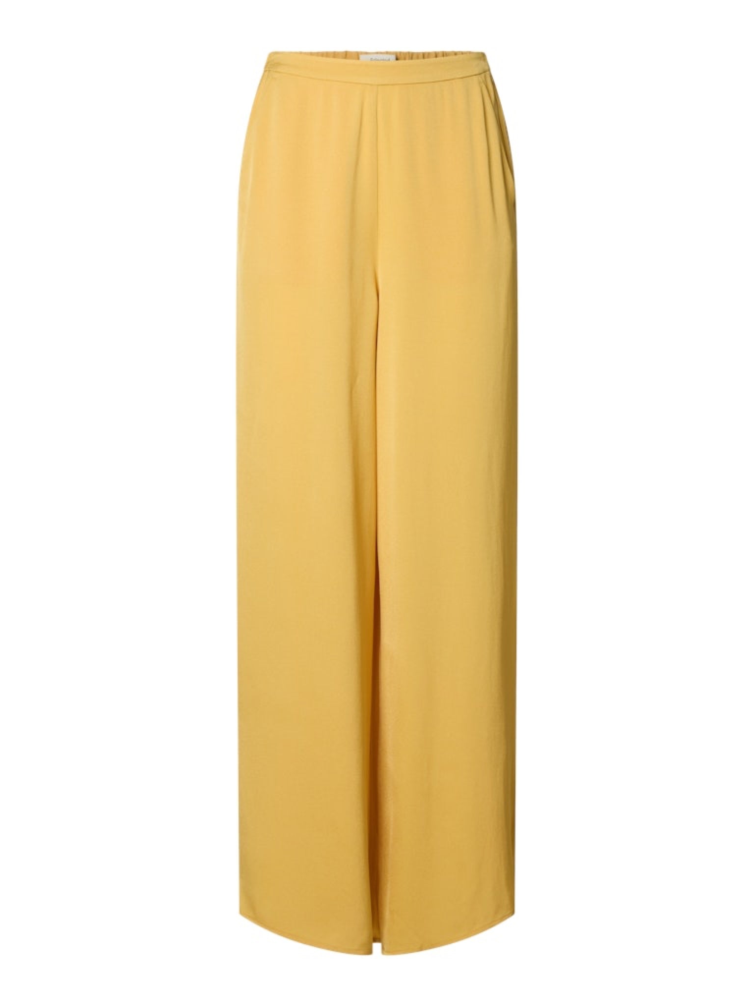 SLFLAURA Pantalon taille haute fendu Ochre – Selected Femme | Appart 17