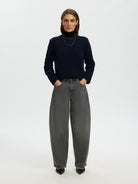 SLWLULU Pull — Kalamata Melange & Dark Sapphire Melange | Appart 17