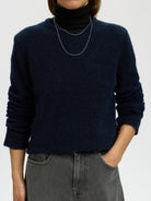 SLWLULU Pull — Kalamata Melange & Dark Sapphire Melange | Appart 17