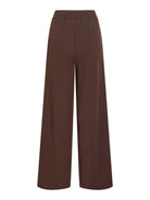 VICLUA Pantalon large taille haute Coffee Bean – VILA | Appart 17
