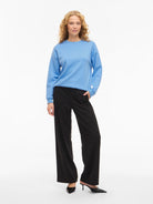 VISANDY Sweat-shirt col rond All Aboard – VILA | Appart 17