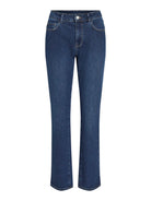 VIALICE Jean droit Dark Blue Denim – VILA | Appart 17