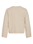 VILIGA Pull col V réversible en maille Birch – VILA | Appart 17