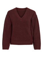 VILIGA Pull col V réversible en maille Port Royale – VILA | Appart 17