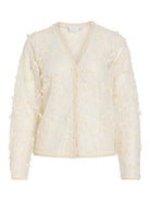 VIJULIETTA Cardigan en maille col V Birch – VILA | Appart 17