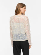VIJULIETTA Cardigan en maille col V Birch – VILA | Appart 17