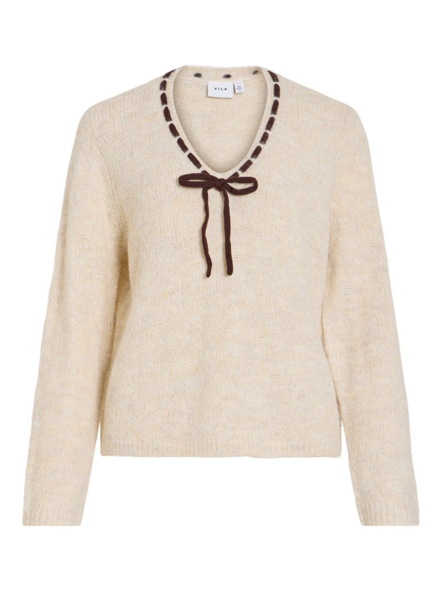 VINAYE Pull — Super Light Natural Melan Coffee Bean | Appart 17