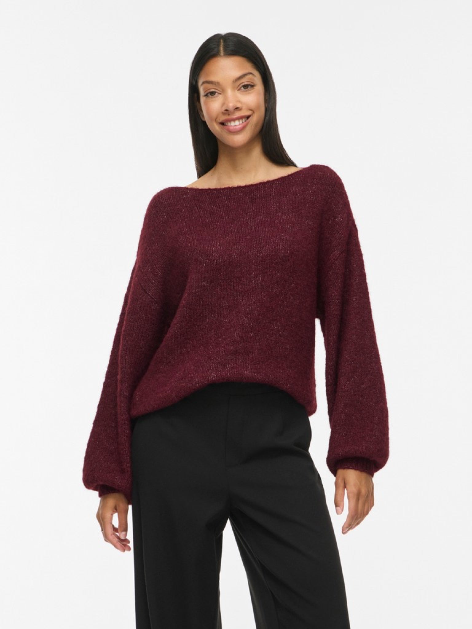 VIMARLEY Pull en maille manches ballon Port Royale – VILA | Appart 17