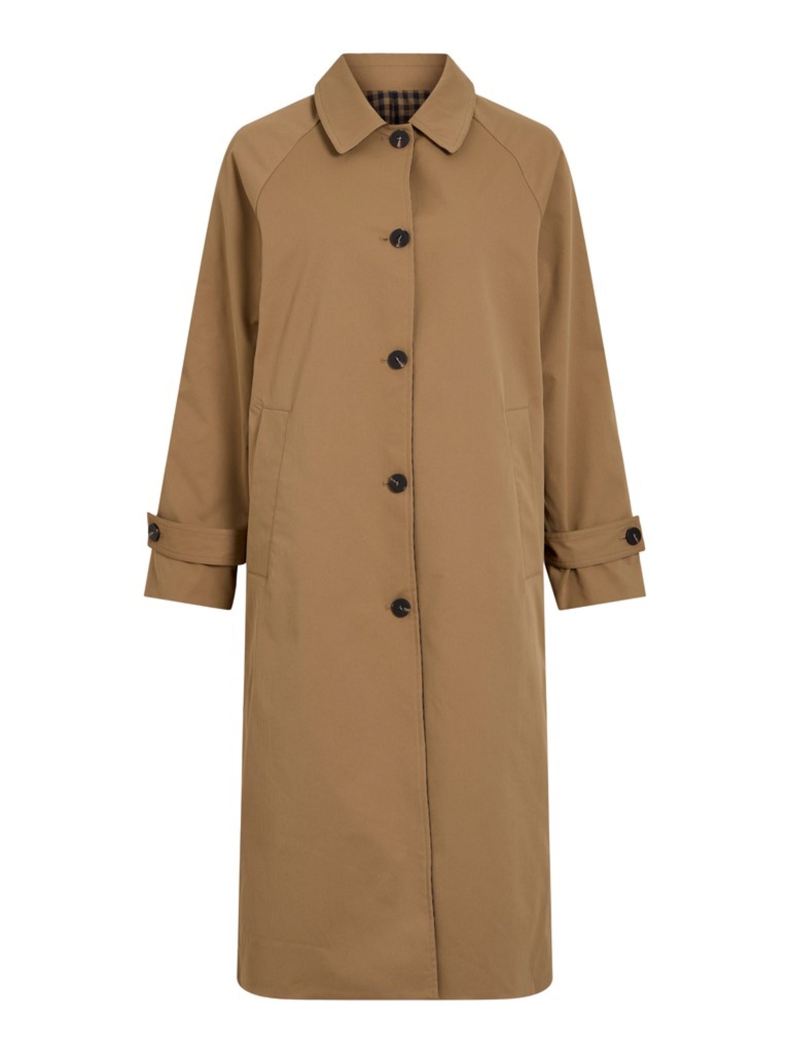 VITENELA Trench — Ermine Coffee Bean/Navy Blazer | Appart 17