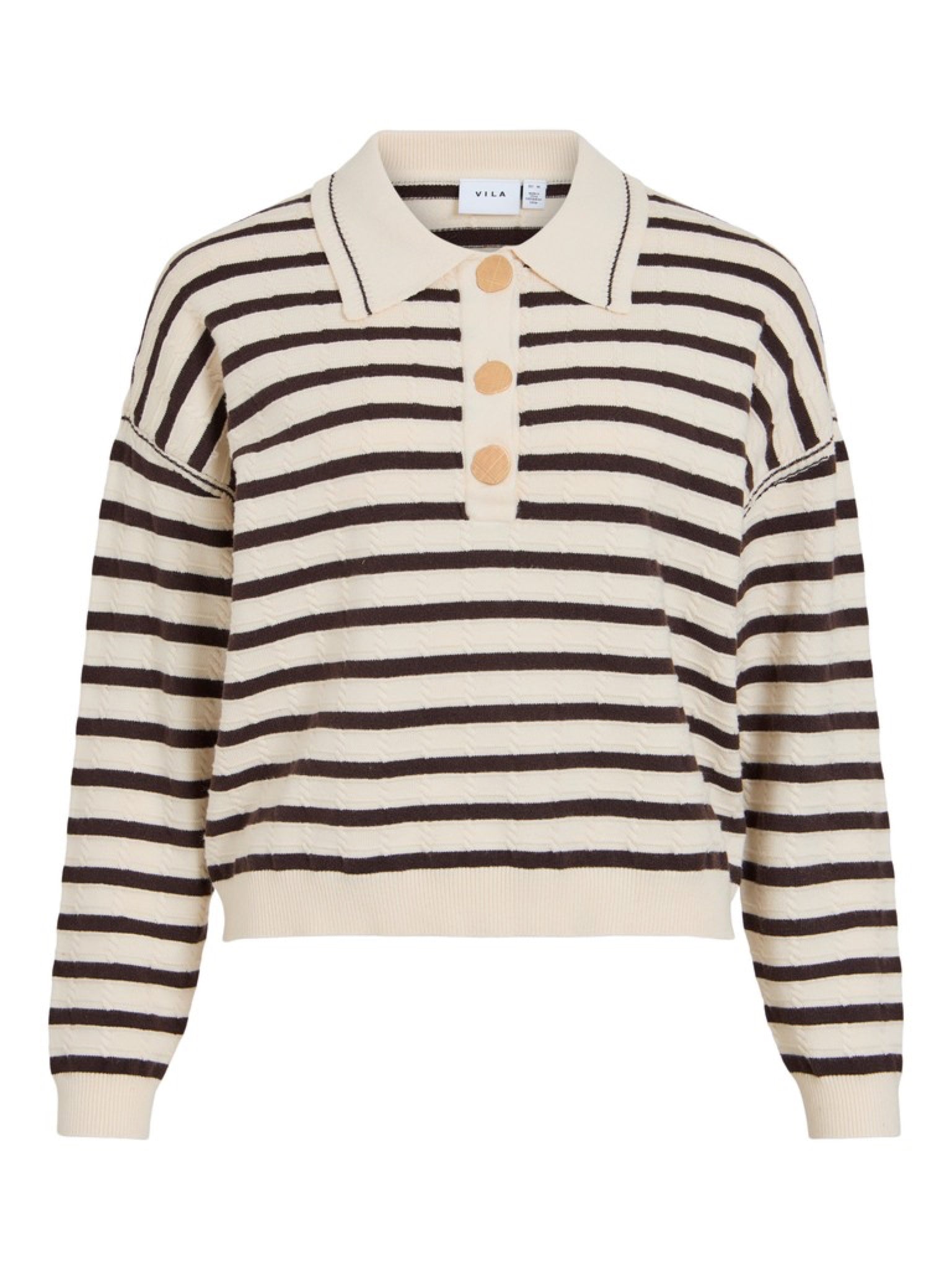 VIMALFINE Polo — Birch Coffee Bean | Appart 17
