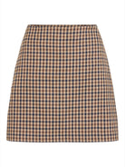 VIESMERALDA Jupe courte taille haute Coffee Bean – VILA | Appart 17