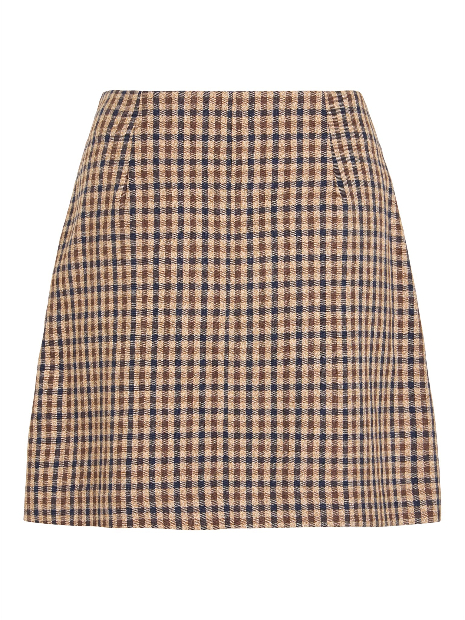 VIESMERALDA Jupe courte taille haute Coffee Bean – VILA | Appart 17