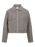 VIJADAS Veste zippée Gris chiné – VILA | Appart 17