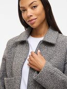 VIJADAS Veste zippée Gris chiné – VILA | Appart 17