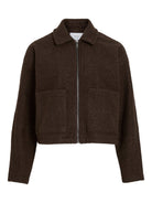 VIJADAS Veste zippée Coffee Bean – VILA | Appart 17