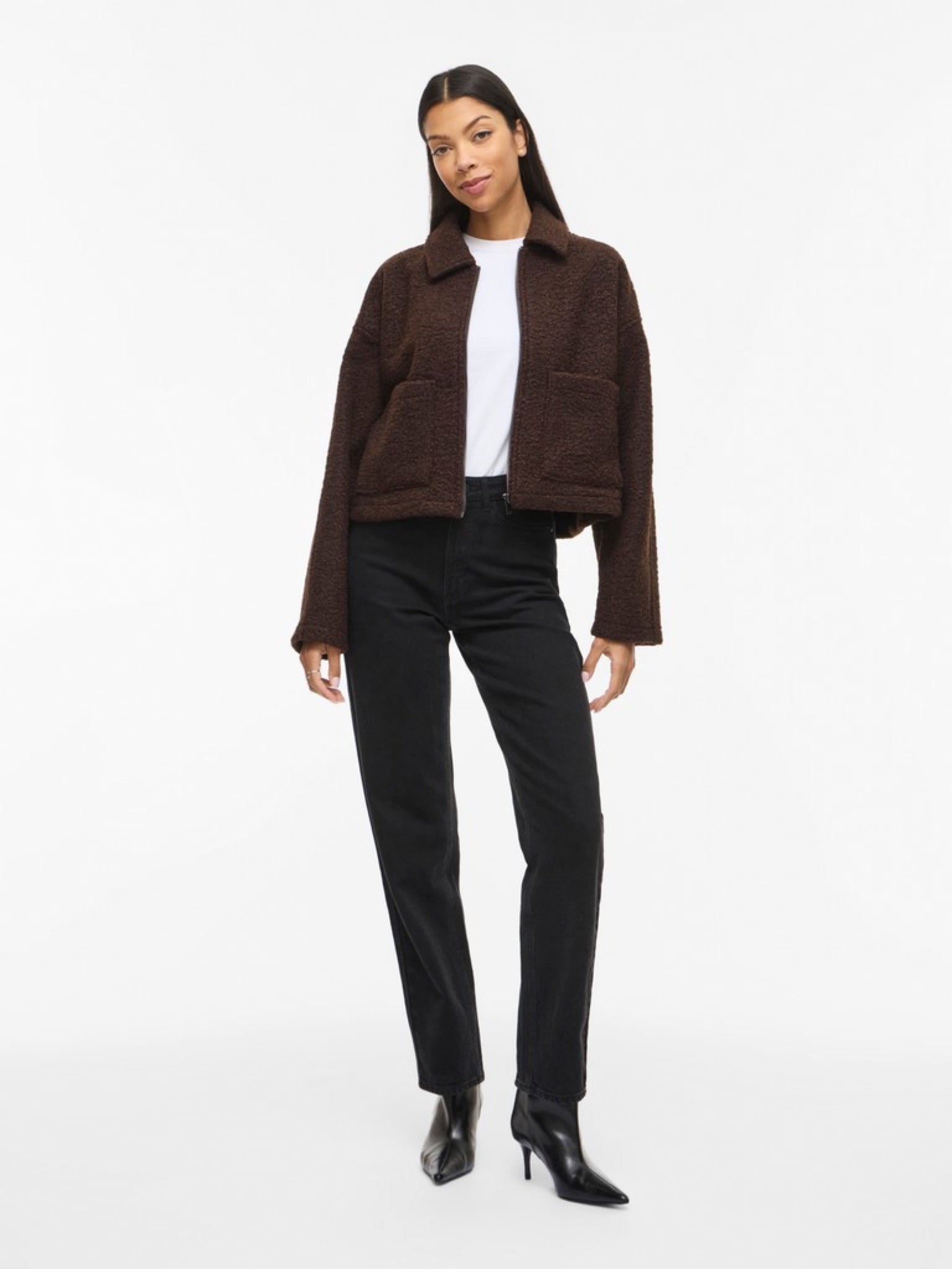 VIJADAS Veste zippée Coffee Bean – VILA | Appart 17