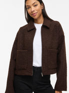 VIJADAS Veste zippée Coffee Bean – VILA | Appart 17