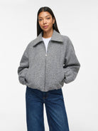 VIJADAS Veste — Medium Grey Melange | Appart 17