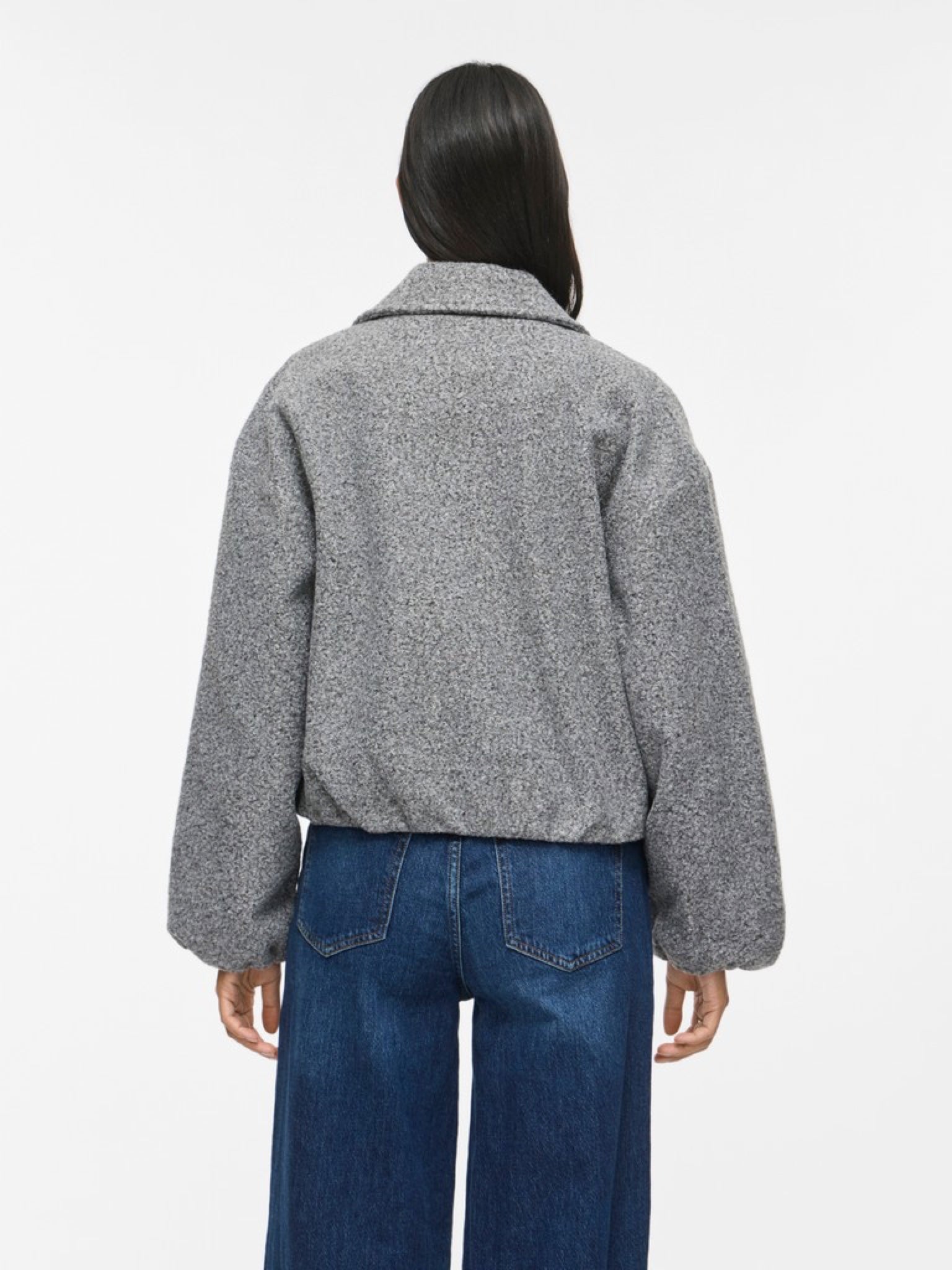 VIJADAS Veste — Medium Grey Melange | Appart 17