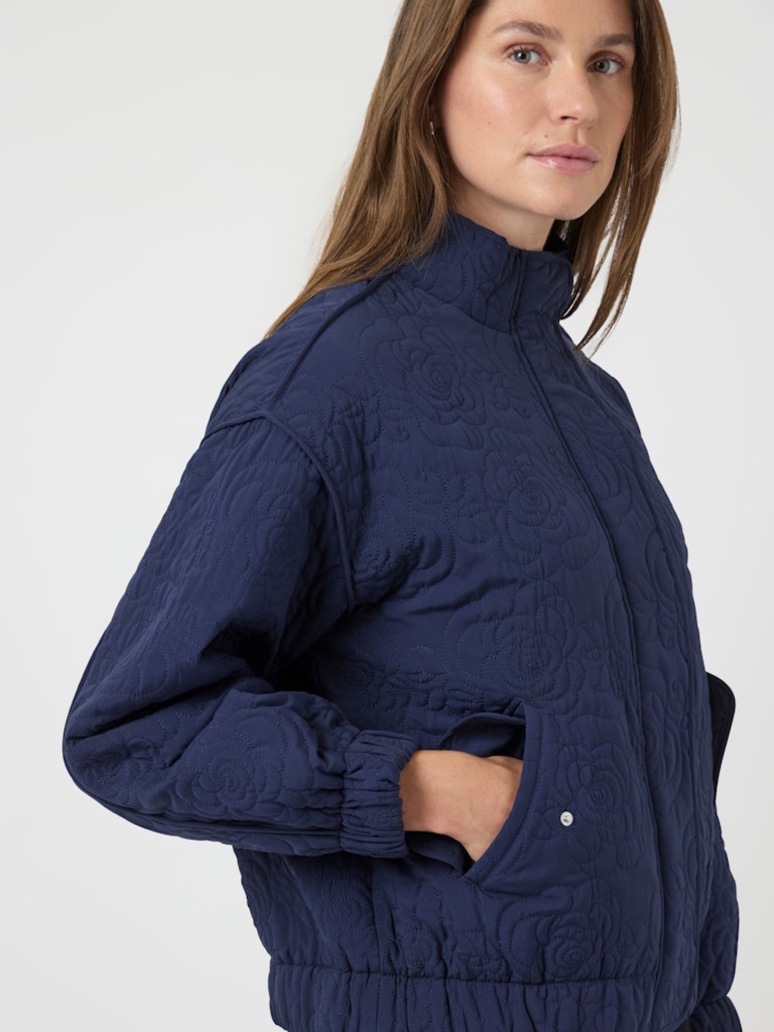 YASFIPURA Veste matelassée Navy Blazer – YAS | Appart 17