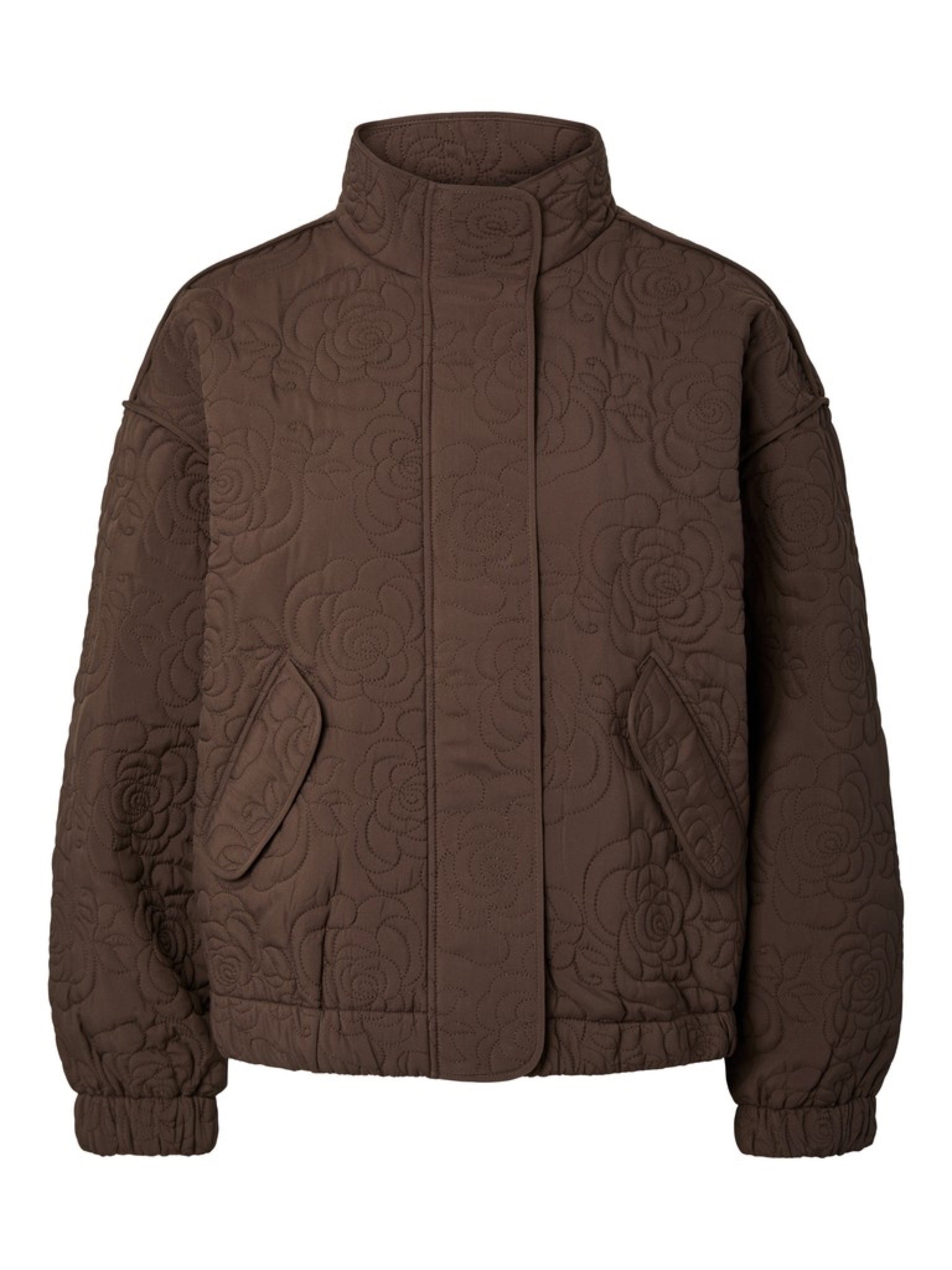 YASFIPURA Veste matelassée Chocolate Brown – YAS | Appart 17